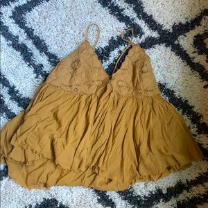 Open back free people top